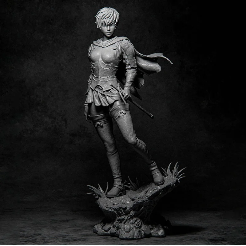 29CM Game Character 5938 Casca 3D Printing Unassembled Unpainted Custom Jigsaw Puzzle GK Figure Model Kit T_0099