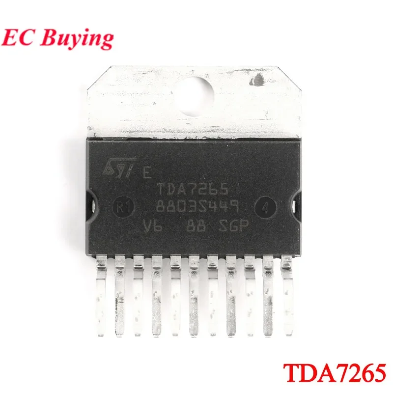 2Pcs/1pc TDA7265 25W+25W Stereo Audio Amplifier 25Wx2 IC Chip New Original