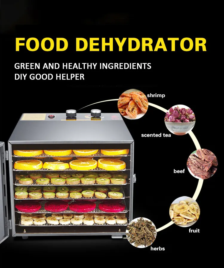 Horus Heavy Duty Commercial Use Food Fruit Dehydrators with Factory Price