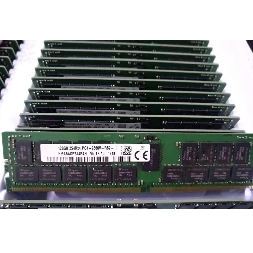 1 шт. для SK Hynix RAM 128GB 2S4RX4 PC4-2666V-R 128G DDR4 2666, Серверная память