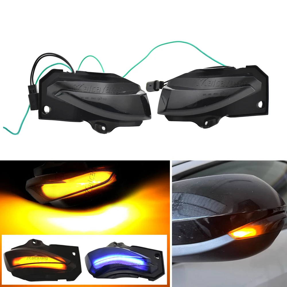 LED Dynamic Turn Signal Side Mirror Light Indicator Sequential Blinker Lamp For Toyota Corolla E210 2019 2020 Sienta XP170 Yaris