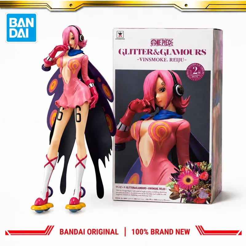 In Stock Bandai Original Banpresto One Piece Vinsmoke Reiju Action Figure Model Doll Brand New Boxed Anime Characters Toys Model