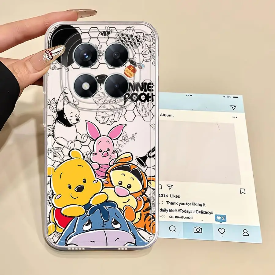حافظة لهاتف Xiaomi Poco X4 M3 X3 Pro X5 X3 NFC X4 GT Disney Winnie The Pooh #3