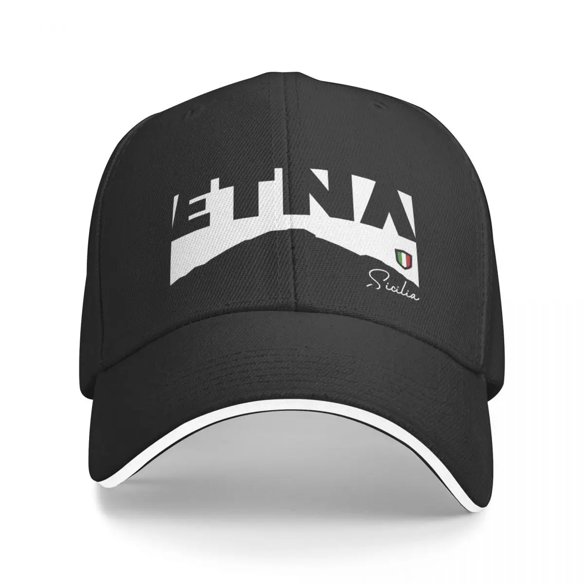 Etna Muntagna Mongibello Montebello Sicilia Etna Sicily Baseball Cap Snap Back Hat Hat Beach Baseball For Men Women's