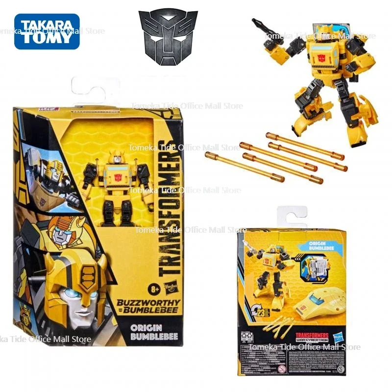 

In Stock Original Transformation Masterpiece Buzzworthy Bee BB Series Deluxe Class 14Cm Action Figure Kids Toys Gift Collection