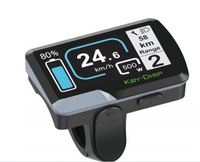 KEY DISP KD386 LCD TFT Display(customized) Electric Bike Monitor e-Bike Speeder updated Parts Panel Bafang  LED TFT Kit