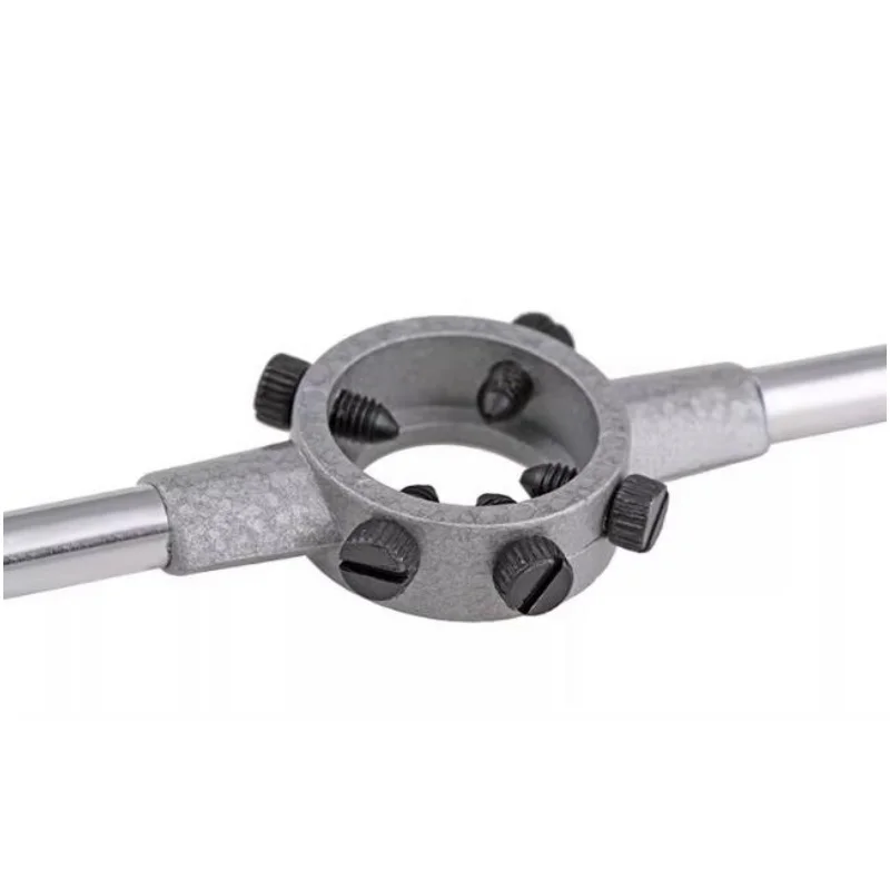 1pcs Ronde Stansleutel Verstelbare Handmatige Stansleutel Houder Circulaire Sterven Handvat Handje Voor Sterft Threading Gereedschap voor M2 ~ M22