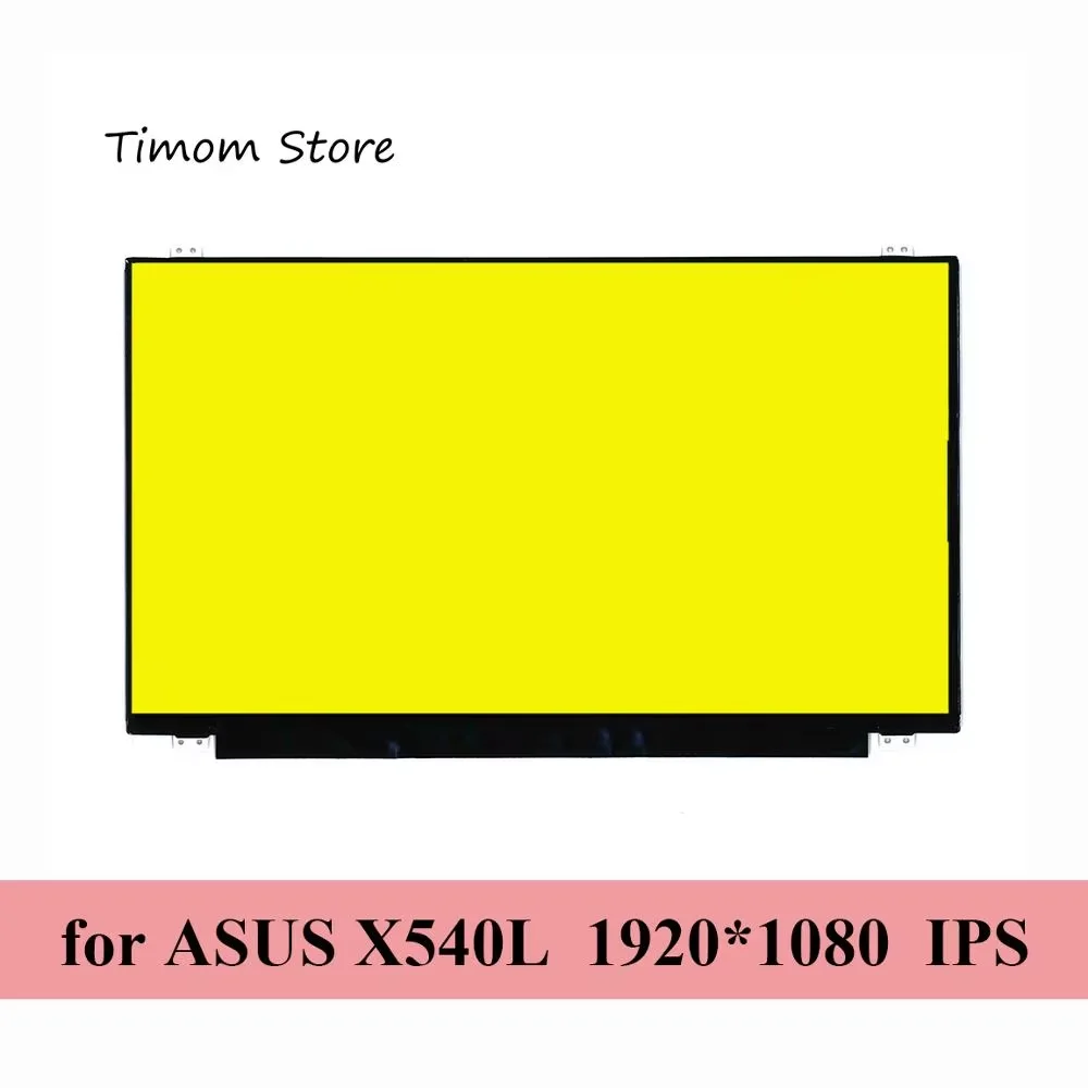

1920*1080 для ноутбука ASUS X540L, ЖК-дисплей со светодиодной тонкой матрицей eDP 30pin HD 1366*768 FHD TN к IPS Full HD, матовый универсальный экран 15,6 дюйма