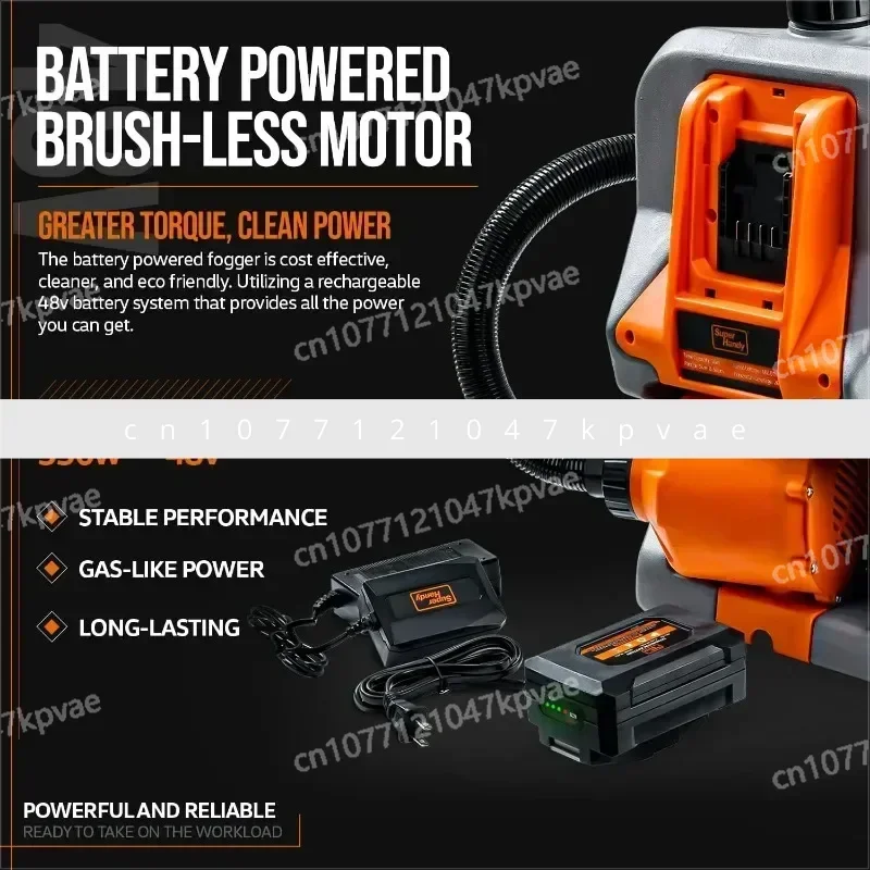 Ultra Low Capacity Spray Cordless Backpack, Garden Spray, with 48V Battery