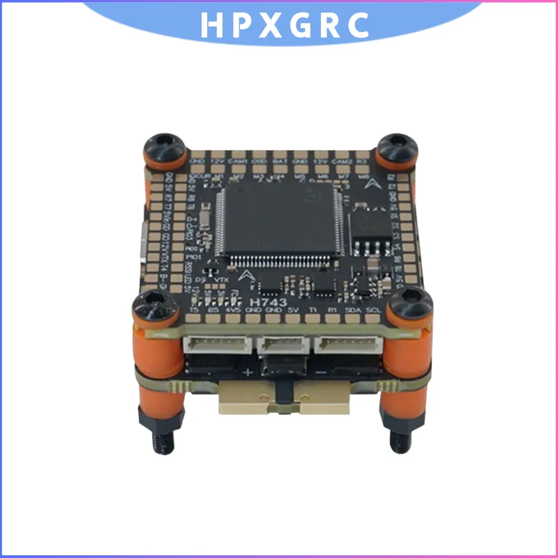 

HPXGRC H743 FC & 4in1 ESC Stack, 60A/70A/80A with ICM42688P, 30.5x30.5mm for FPV Drone