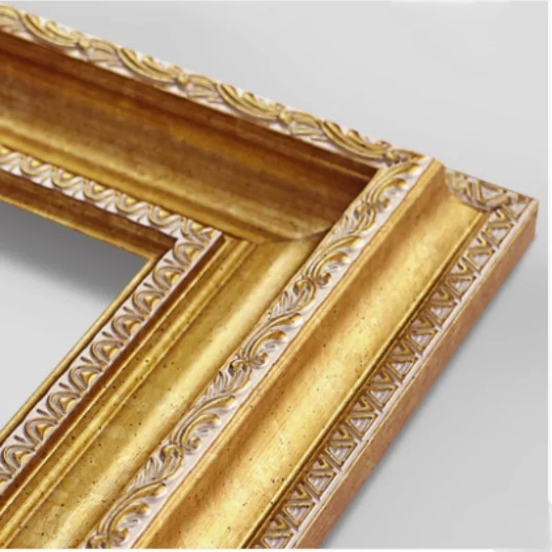 European Golden Frame Vintage Painting Luxury Frame Personalized Gift Cadre Photos Cadre Decoration Murale Pour Salon Home Decor