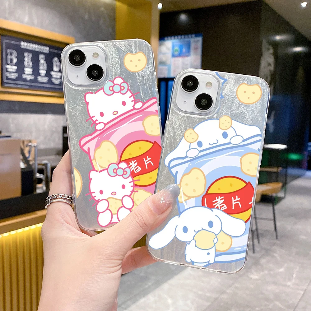 Hello Kitty Kuromi Melody Phone Case FOR OPPO REALME A1K Q C3 I C2 NOTE 50 NARZO 60 X N55 N53 50 I A 40 30 20 10 A PRO PRIME