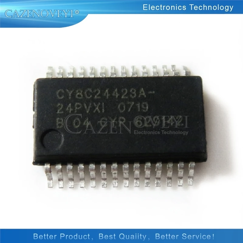 5pcs/lot CY8C24423A-24PVXI CY8C24423A SSOP-28 In Stock