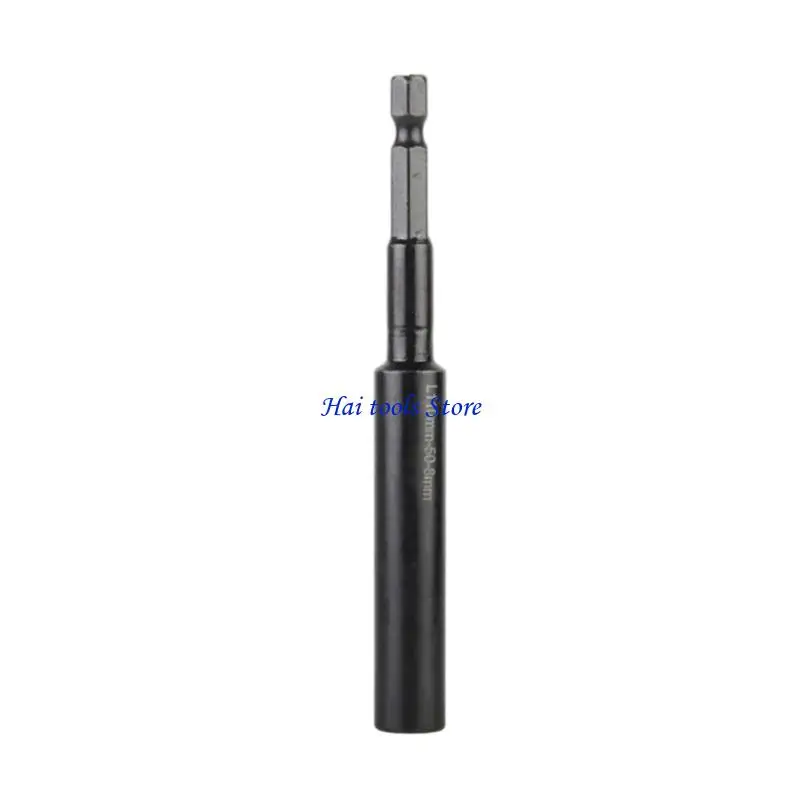 X37E Deepen Hexagon Socket Nut Driver Drill Bit Sleeve Adapter Electric Screwdriver