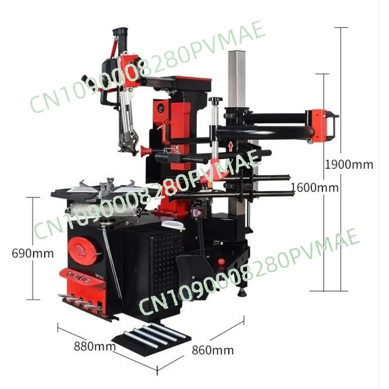 Y913 tire picking machine 24/26 inch fully automatic reclining car tire disassembly and assembly machine