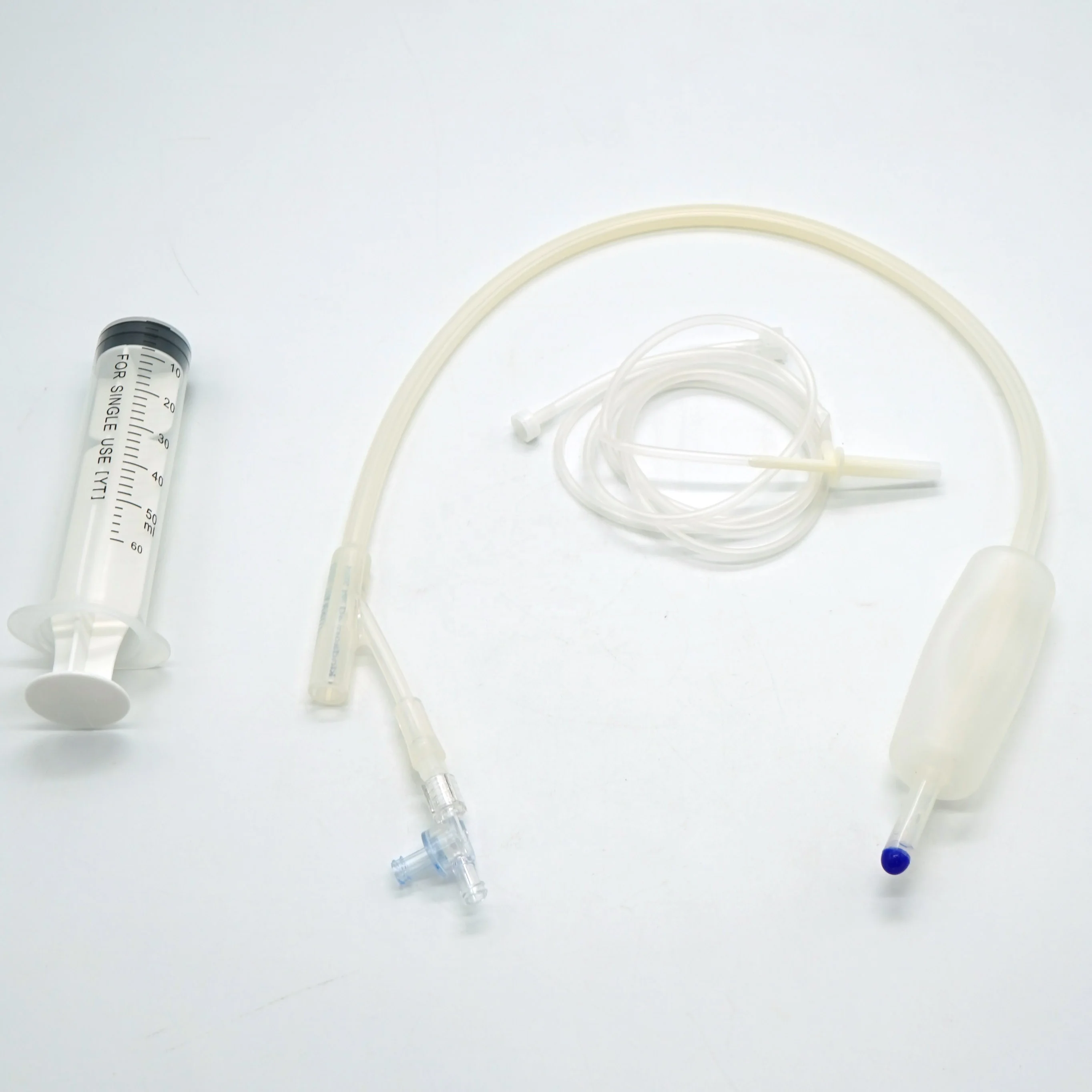 Hot sale Dual-Lumen Postpartum (PPH) Balloon tamponade catheter for uterine tamponade