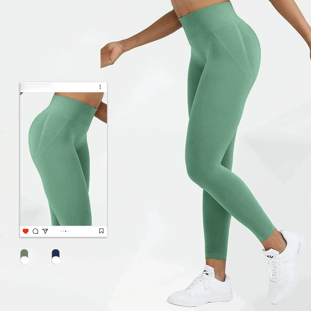 

New Dopamine Sports Quick-Dry Yoga Tights for Workout, Running & Fitness-High-Waisted Women's Yoga Pants