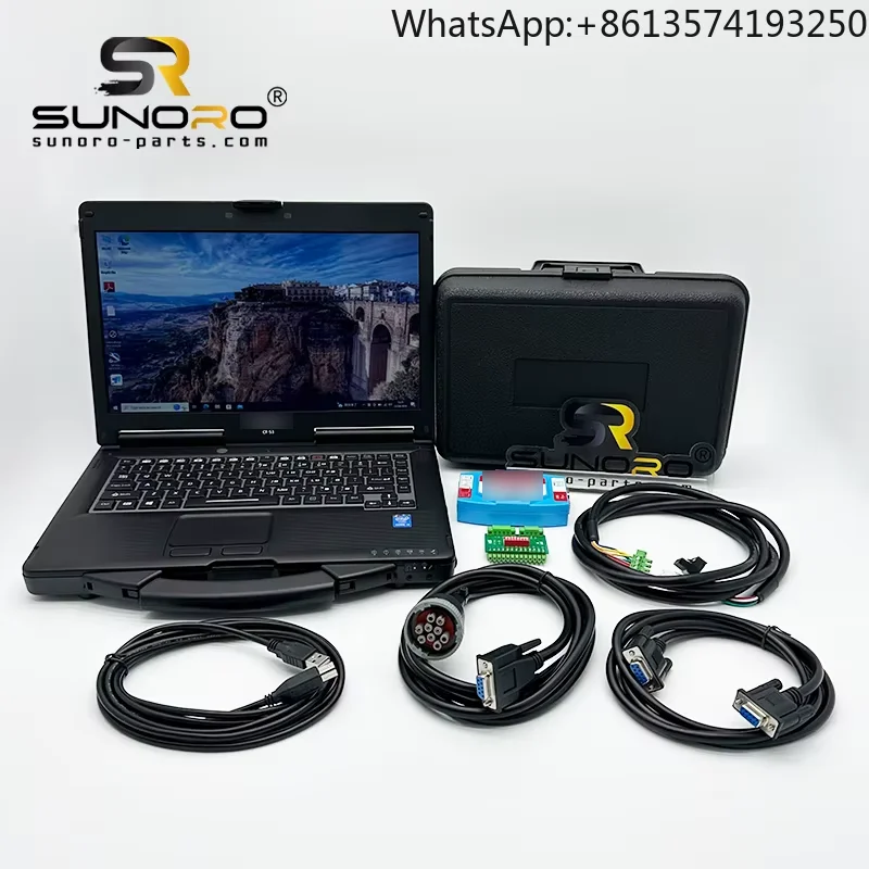 2025 Pro V14.5 Diagnostic Tool Scanner Suitable for Excavator Generator Sets Qsx15 Qsk23 Qst30 QSk60 and CF-53 Laptop