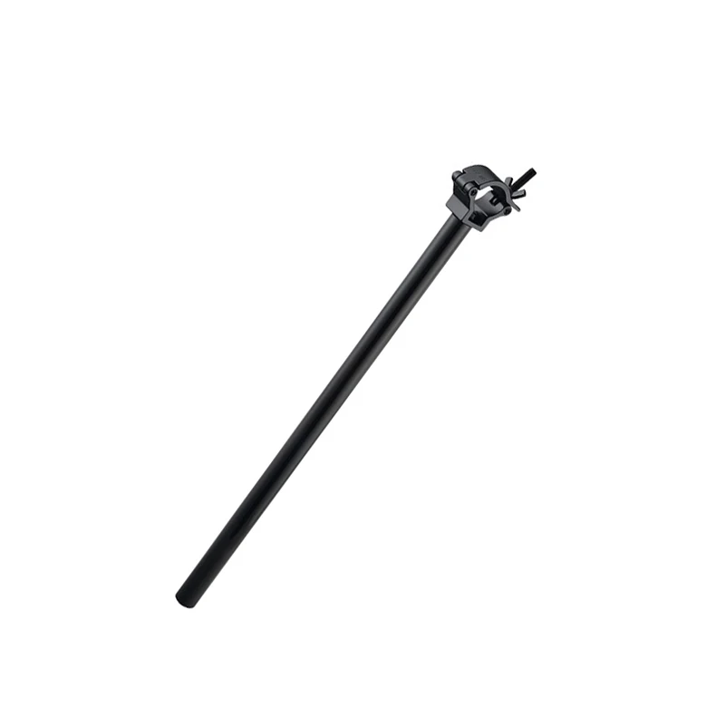 2-Count JR Clamp Post Load 75kg Stage Light Alumuniuum Alloy 6061-T6 Fasten Trussing Tube 32-35mm Pipe Coupler Truss Hook