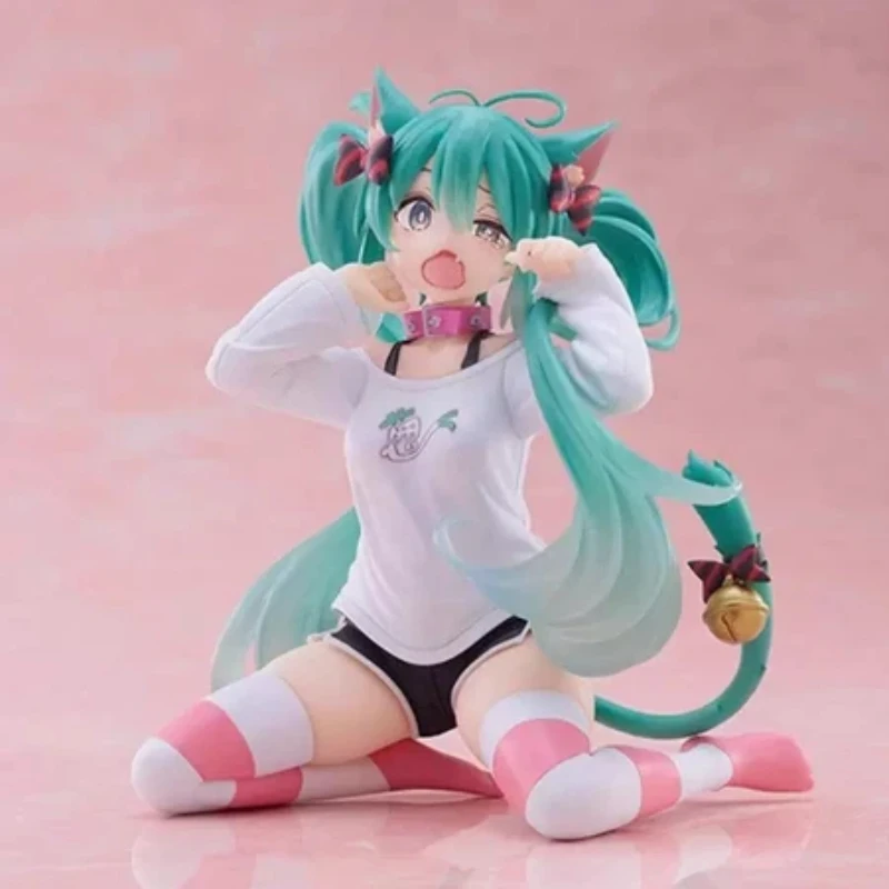 Figurine d'action anime oreilles de chat, modèle fait main, mignonne, ornement de bureau, jouet de collection, cadeau surprise pour les fans
