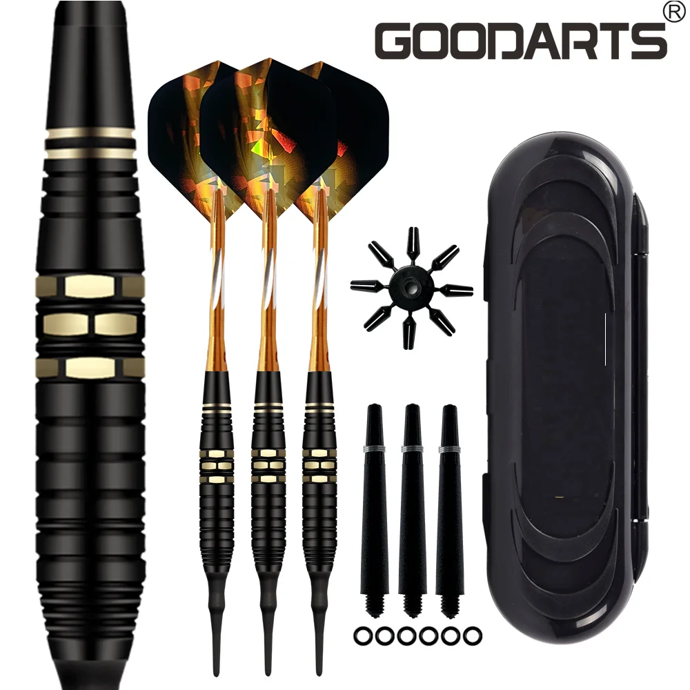 

Professi Brass Soft Darts Set 18g Hight Quality Soft-tip Dart Indoor Entertainment Competitive Darts with High-end Darts Box