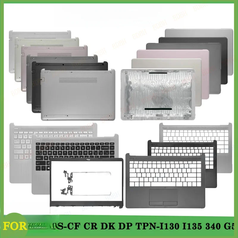 

Задняя крышка, передняя рамка, рамка клавиатуры, нижний корпус для 14-CF, 14-DF, 14-DK, 14S-CF, CR, DK, DP, TPN-I130, I135, 340 G5 – Замена крышки/корпуса