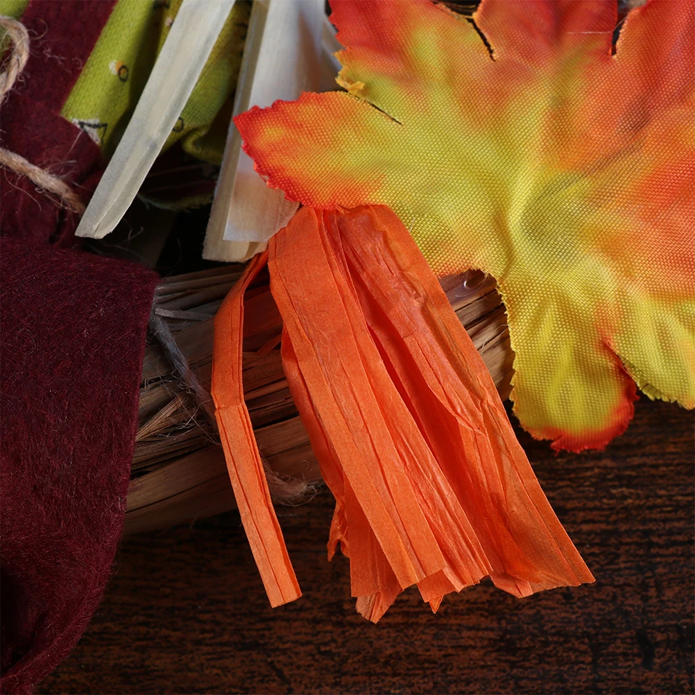 

2Pcs Halloween Party Door Hanging Pendant Round Wreath Decoration for Haunted House Wall and Home Hanging Ornament