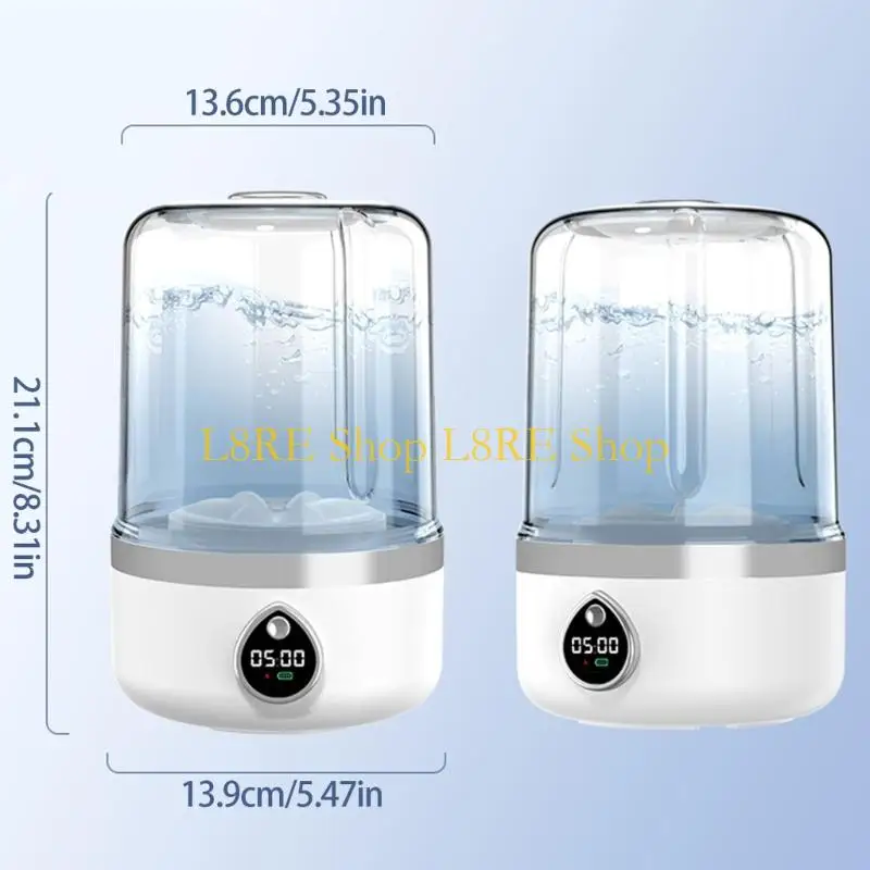 L8re Wäscherei -Waschmaschine Effiziente Waschmaschine Ruhige Trockner Effiziente Waschmaschine 1,5 -l -Kapazität für