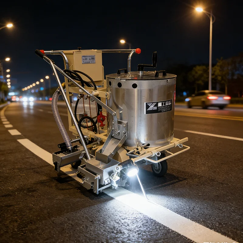 

Customized Electric Powered Road Marking Machine Cold Paint Airless Sprayer Quiet Operation for Indoor Outdoor Line Striping