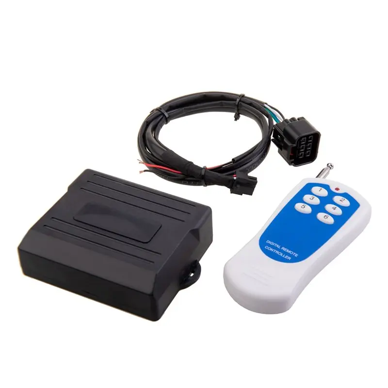 Un clic su e giù Elettrovalvola collettore sospensione aria 12V Elettrovalvola 0-200Psi Telecomando incluso