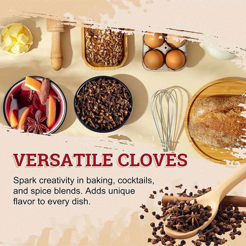 5,3 унции (150 г) натуральных неаллергенных специй - без консервантов, необходимых для выпечки, без добавления пищевых приправ.