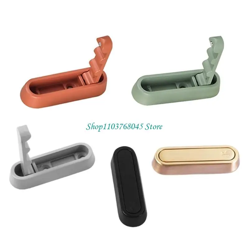 

Set of 4 Foldable Wall Hook Space Efficient Wall Mounted Hook Small Designs Folding Wall Hook for Bathrooms & Closets