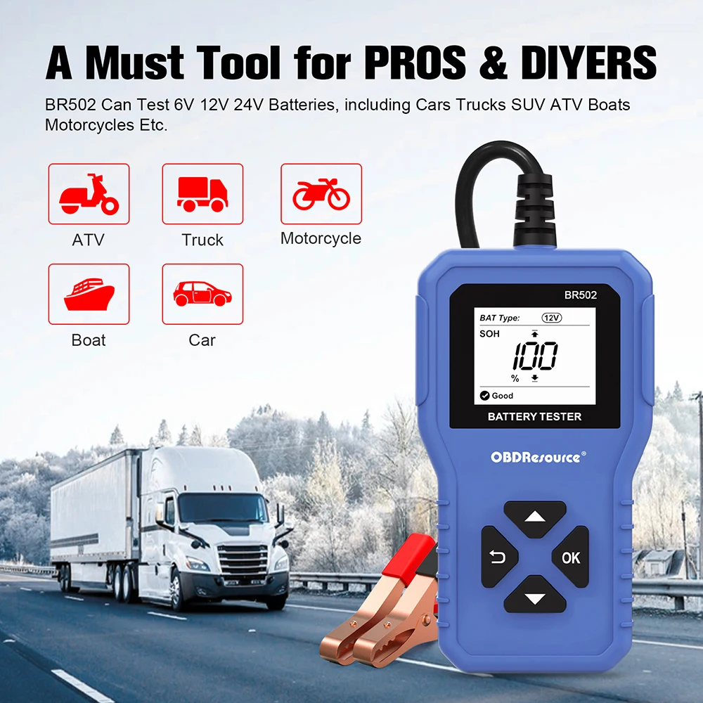 Car Battery Tester …