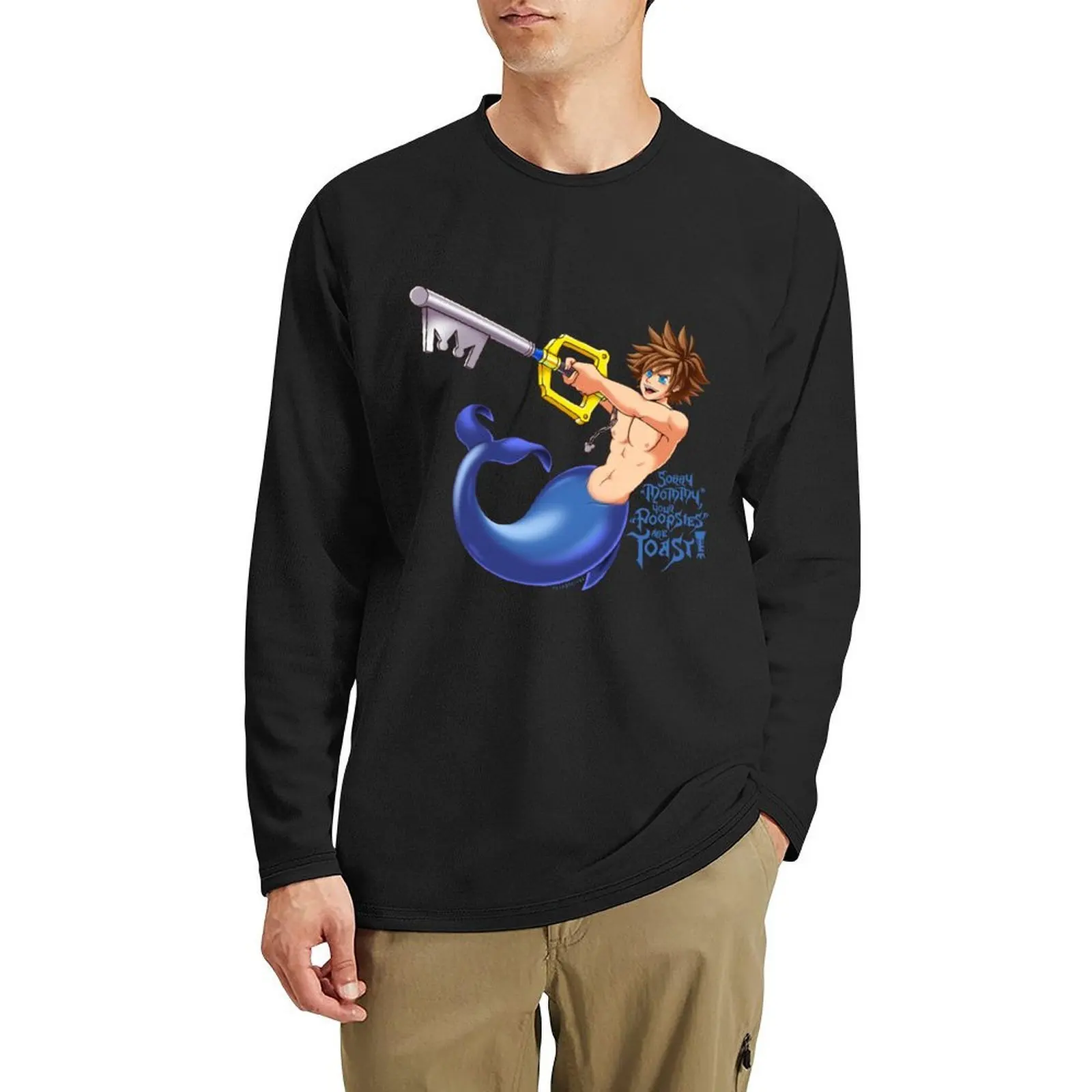 

MerMay 2022: Your Poopsies Are Toast! Long T-Shirt black t shirts oversized t shirts sublime t shirt mens graphic t-shirts funny