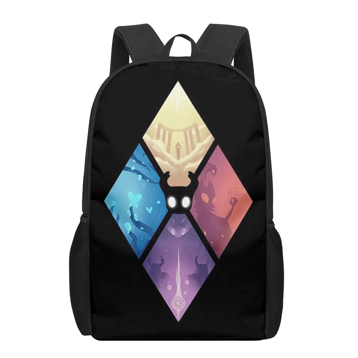 

Hollow Knight 3D Pattern School Bag for Children Girls Boys Casual Book Bags Kids Backpack Boys Girls Large Capacity Backpack