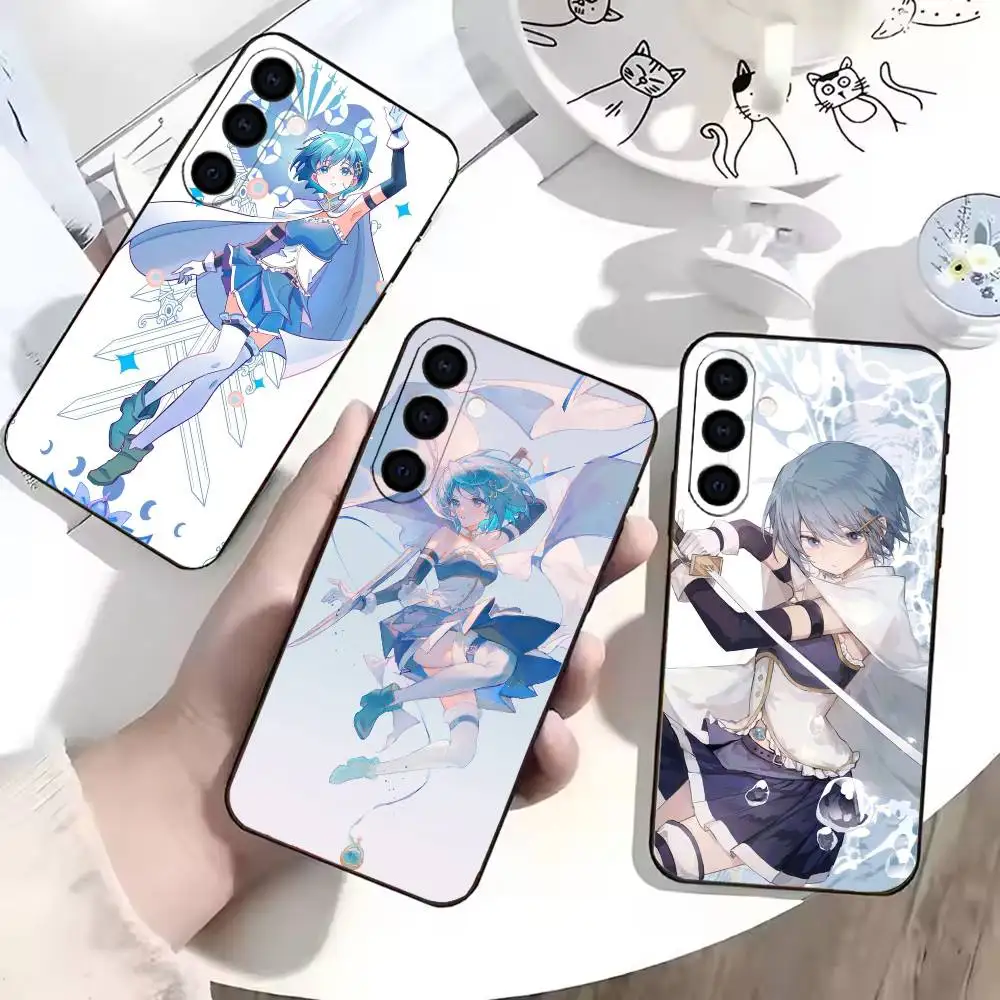 

Puella Magi Madoka Magica Phone Case For Samsung Galaxy A73,A72,A71,A70,A53,A52,A51,Others Soft Black Cover