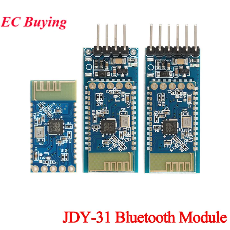 JDY-31 SPP-C Bluetooth-compatible Module Serial Port Pass-through Wireless Communication 2.4G JDY-30 Compatible HC-05 HC-06