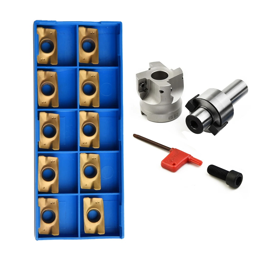 

For Heavy Machinery 22mm retracting Hole Size Face End Mill Cutter Carbide Inserts For Heavy CNC Milling Good Cleanliness