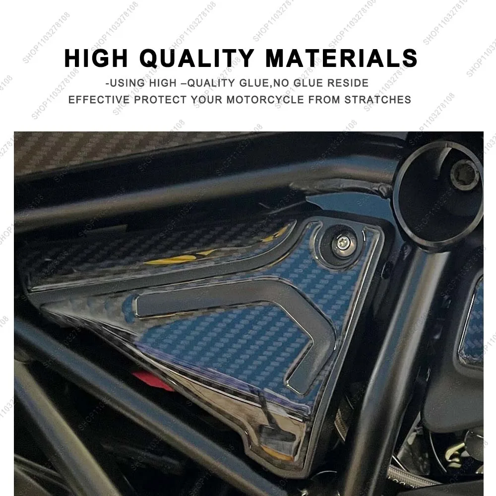 For BMW R 1250 GS 2021-2023 Motorcycle Side Body Frame Airbox Protection Sticker 3D Gel Resin Sticker waterproof Kit