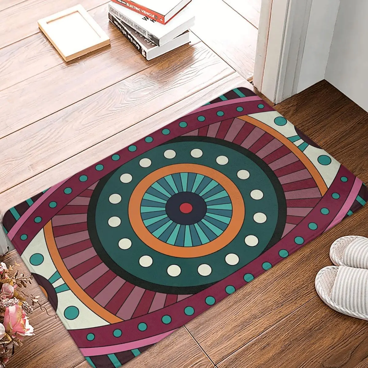 Ethnic African Bedroom Mat Tribal Design Doormat Living Room Carpet Balcony Rug Home Decor