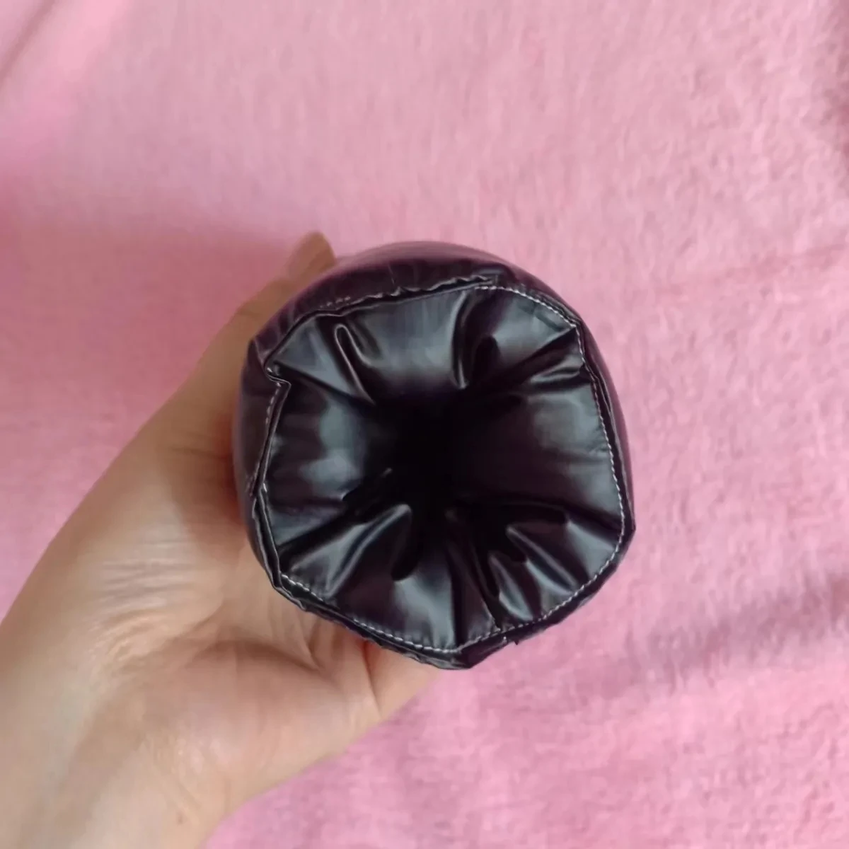 Handmake Man's Cotton Puffy Tube Masturbator Male Pocket Pussy Sexy Message Speical Use Extraction Masturbatory Message