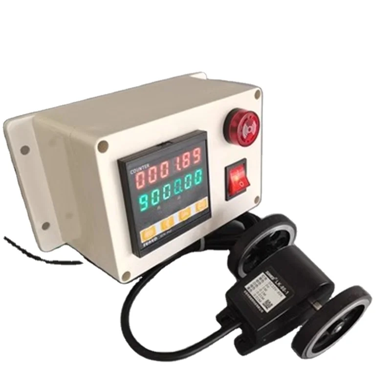 

Length Measurement Sensor with Counter Double Wheel Encoder with Digital Indicator
