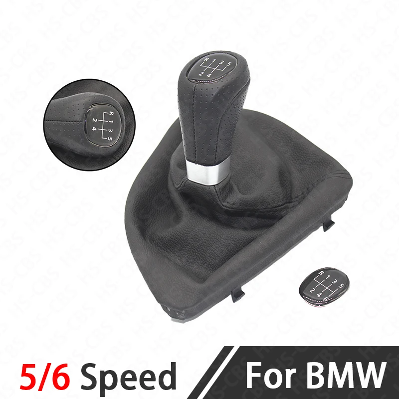 

Car Gear Shift Knob Shifter Lever Boot Cover For BMW 1 3 5 6 7 Series X1 X3 X4 X5 X6 Z4 M3 E23 E28 E38 E46 E52 E81 E82 E91 F20