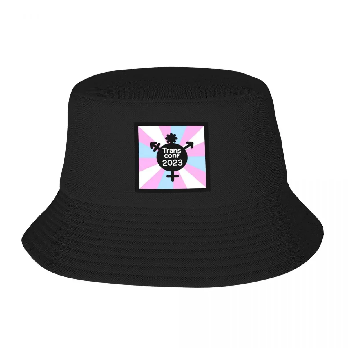 TransConf Framed by Nat Hirano Bucket Hat Anime Hat Sun Cap sun hat Men's Hats Women's