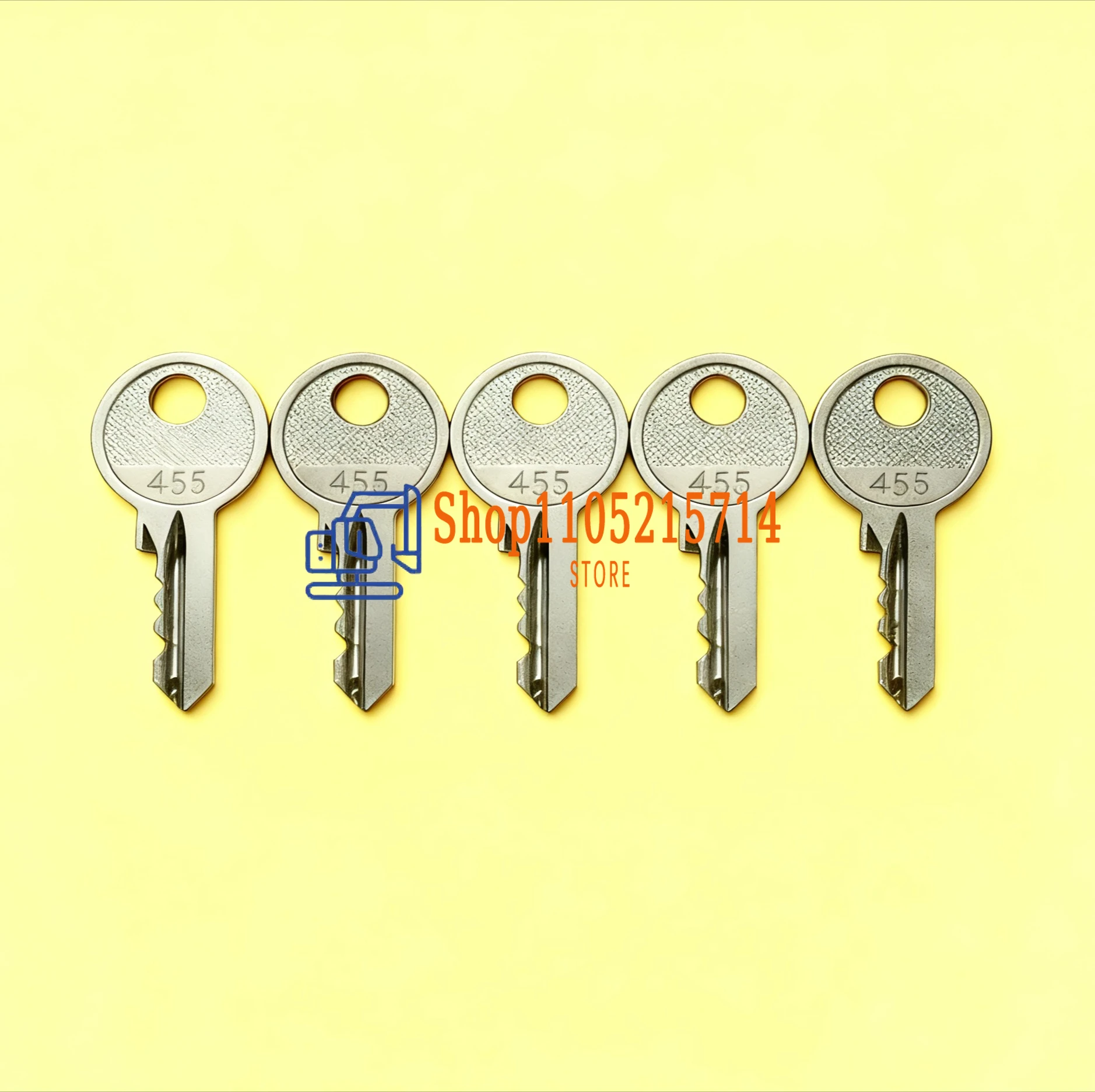 2/5/10PCS Ignition Switch Key 455 104466 Skyjack Man-Lifts Ronis  and Genie JLG Lift Forklift Models 21982 Starter Key