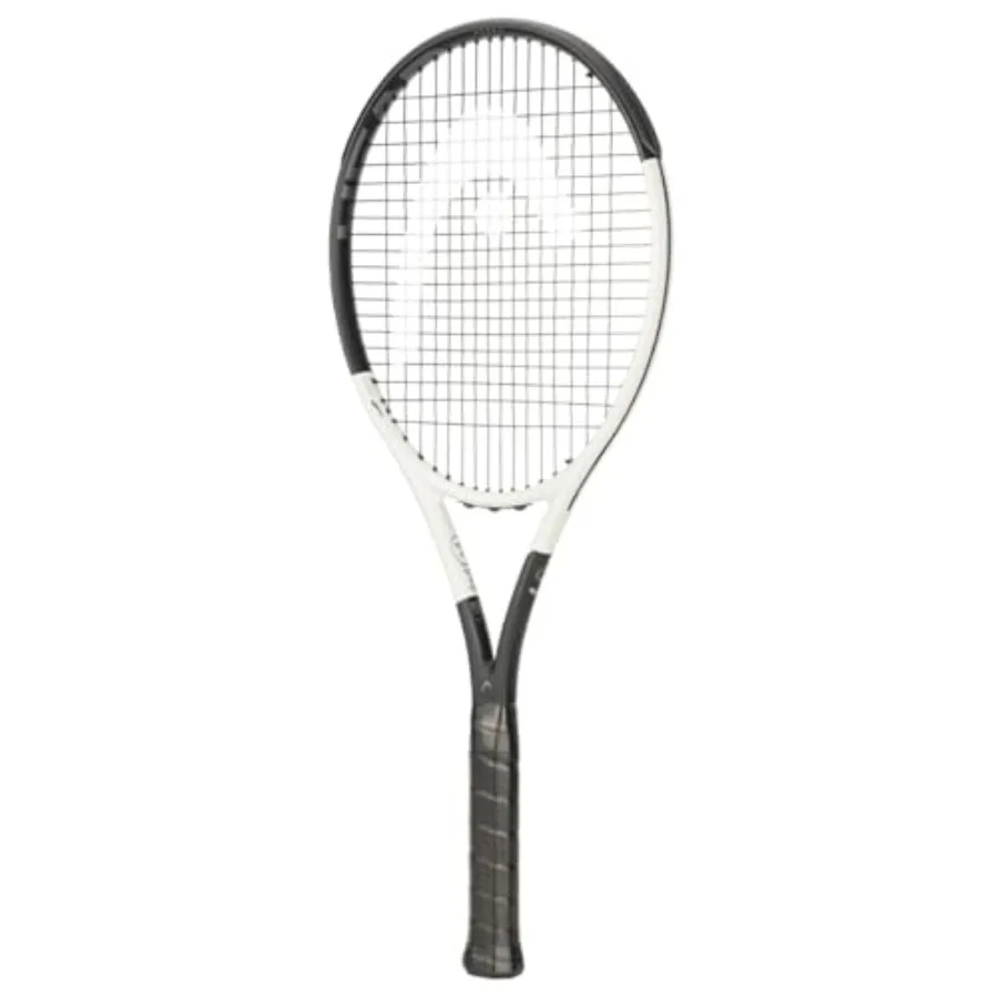 Raqueta de tenis IG Speed XCEED - Marco aerodinámico de grafito blanco de 4 1/8 para mejorar la velocidad del swing