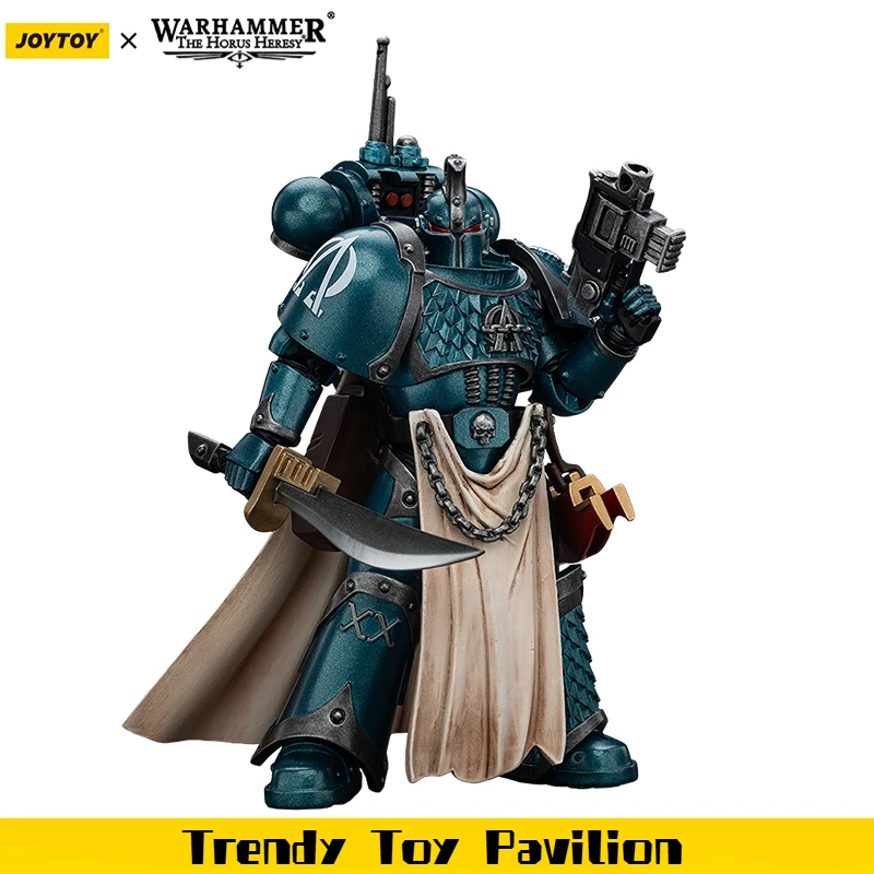 

【JOYTOY】Warhammer 40K Alpha Legion Legion Praetor с Power Sword 1/18 Фигурка игрушки