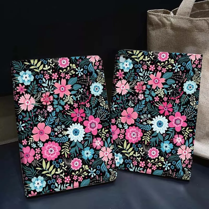 

Cool Crinkled Foil Sheet Tablet Case For Apple iPad Air Pro mini 1 2 3 4 5 6 7 8 9 11 M2 M3 M5 M4 5th 6th 7th 10th 11th Gift