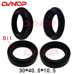 30x40.5x10.5mm Motorcycle Part Front Fork Damper Oil & Dust Seal For Yamaha YBR125 YZ125 RD200 MX125 1975 DT175 TY175