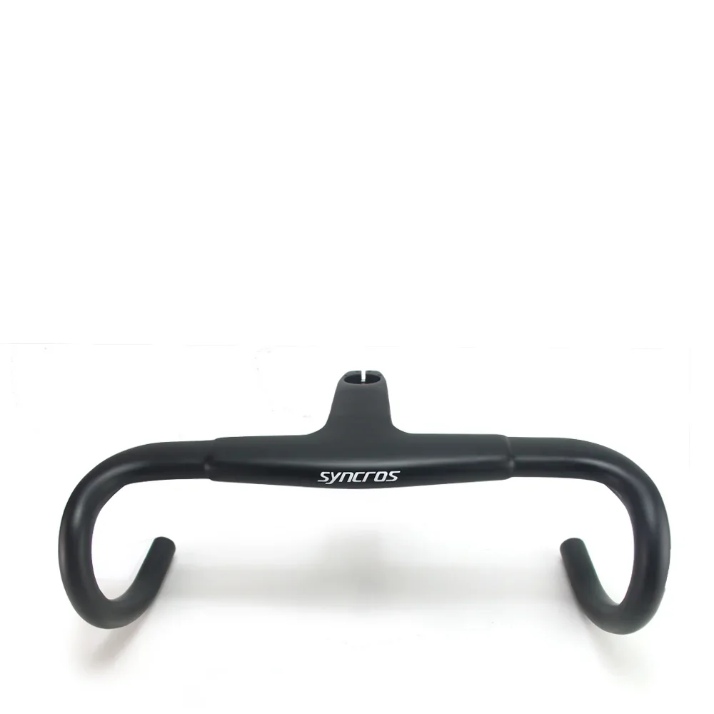 SYNCROS H-ONE 11 Aero Integrated Bar/Stem Handlebars  31.8mm Diameter And 28.6mm Converter with Spacers Bicycle Parts